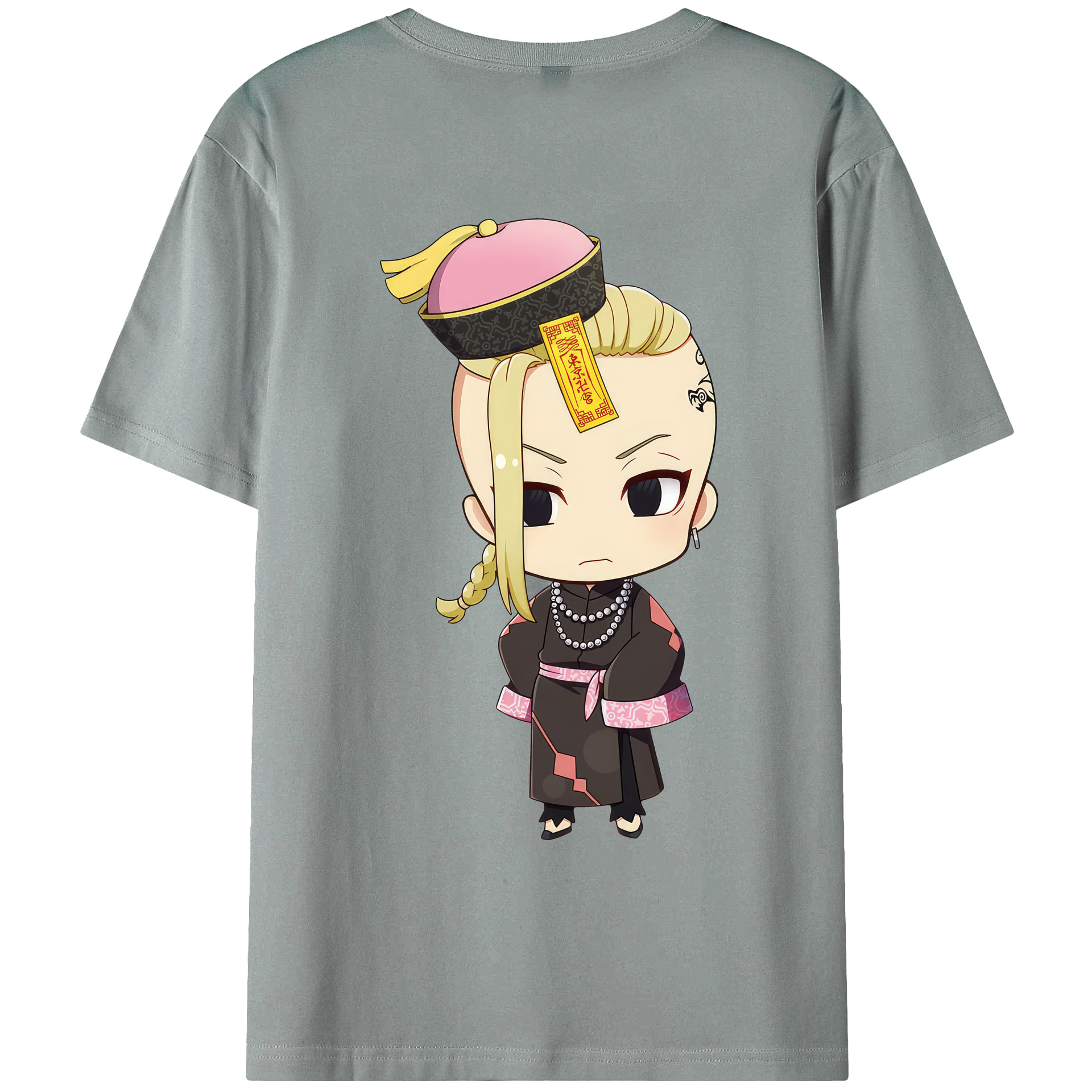 （画像用） 東京リベンジャーズ Tokyo Revengers 綿100％ メンズ半袖Tシャツ（バックプリント） 通気性